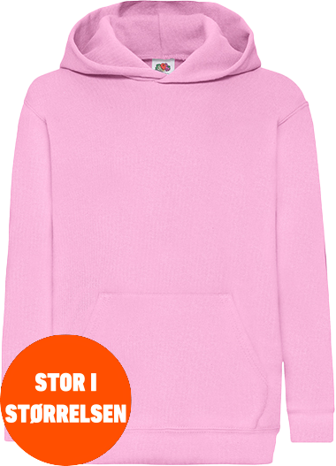 Fruit of the loom - Kølkær Badminton Classic Hoodie Kids - Light Pink