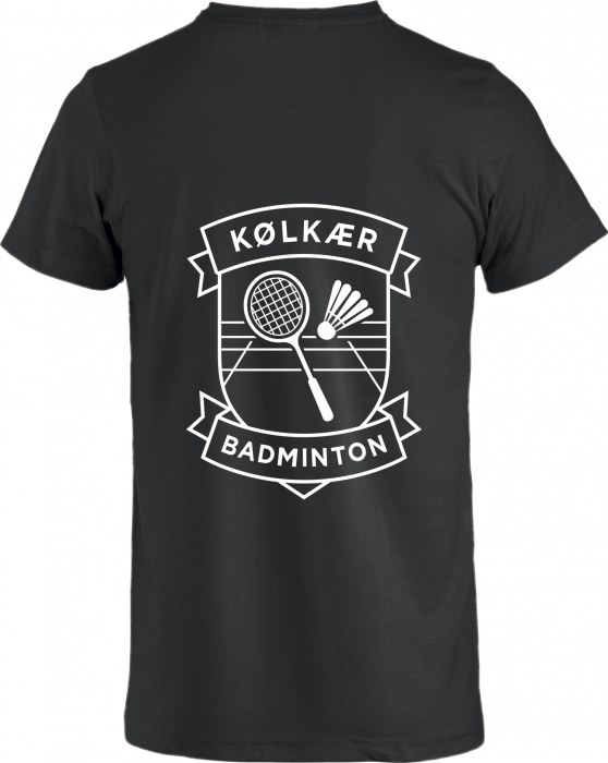 Clique - Kølkær Badminton Cotton T-Shirt Kids - Svart