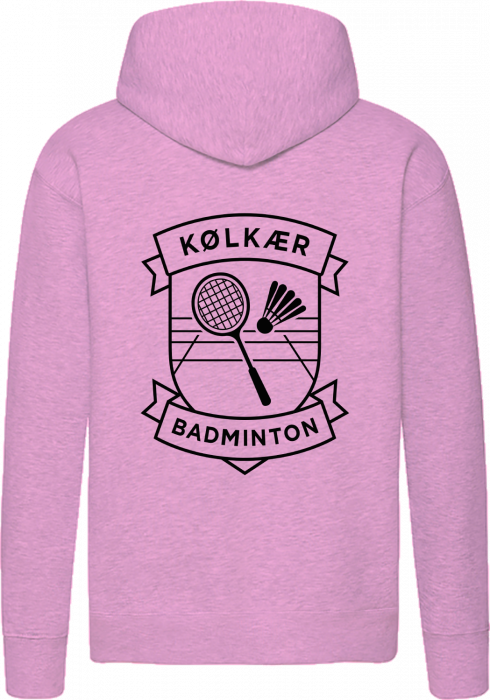 Fruit of the loom - Kølkær Badminton Classic Hoodie Adults - Light Pink