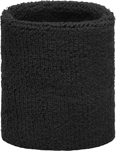 Sportyfied - Short Sweat Band - Svart